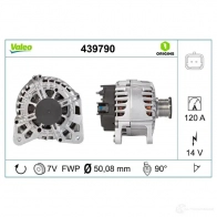 Генератор VALEO 227494 3276424397904 ADU T0C 439790 - Изображение 5