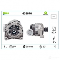 Генератор VALEO 439070 NA472 227081 A13VI13 2 - Изображение 4