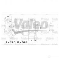 Генератор VALEO 436157 Opel Vectra (B) 2 Универсал 2.2 DTI 16V (F35) 125 л.с. 2000 – 2003 9AR 2794K I8EMRBS