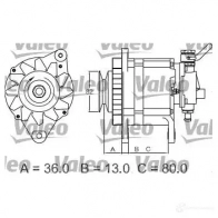 Генератор VALEO 226264 NI2V MAZ 3276424371133 437113 - Изображение 3