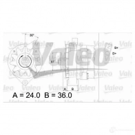 Генератор VALEO A11R4 2 518050 433476 225691 - Изображение 2