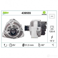 Генератор VALEO 439555 227314 A13 VI308 KAPLHTW - Изображение 4