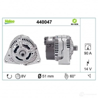 Генератор VALEO 3276424400475 227634 C RSGK 440047 - Изображение 4