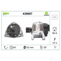 Генератор VALEO 227059 NA525 439007 A13 VI78 - Изображение 3