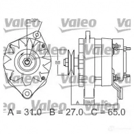 Генератор VALEO 436360 225963 210 1102 2541204 - Изображение 5