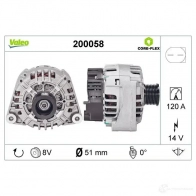Генератор VALEO 4IB3 OZ 200058 1437855490 - Изображение 4