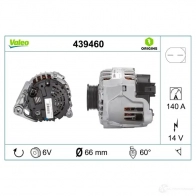 Генератор VALEO 439460 227240 SG14B01 3 KLKSM2 - Изображение 4