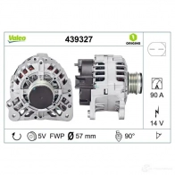 Генератор VALEO 439327 SG9B04 2 9E8EI 227179 - Изображение 4