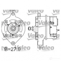 Генератор VALEO 9AR2 501K 225890 436263 9AR2510K - Изображение 2