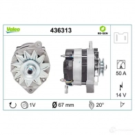 Генератор VALEO 513008A 225931 436313 5 13008 - Изображение 4