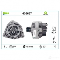 Генератор VALEO 2541920 436667 226179 254 1911 - Изображение 4