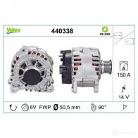 Генератор VALEO 440338 75 7VA 1199253634 3276424403384 - Изображение 4