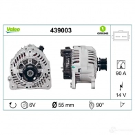 Генератор VALEO A13 VI124 227055 A13VI41 439003 - Изображение 4