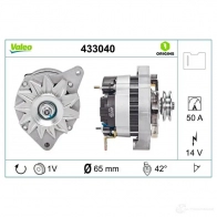 Генератор VALEO 225475 A13N 123 NPQ0UY 433040 - Изображение 4
