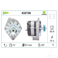 Генератор VALEO 516058 A 225414 A13N104 432726 - Изображение 4