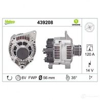 Генератор VALEO A1 3VI207 A13VI292 439208 227111 - Изображение 4