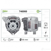 Генератор VALEO 1206144900 KFAXGW8 746060 A13V I84