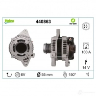 Генератор VALEO 440863 1437855692 PEHW C - Изображение 4