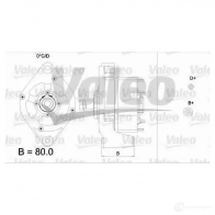 Генератор VALEO 436560 ET41 H 3276424365606 Mercedes SL-Class