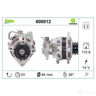 Генератор VALEO 233394 600012 U J7KZ - Изображение 4