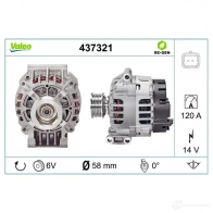 Генератор VALEO SG10 226375 437321 2 542411 - Изображение 4