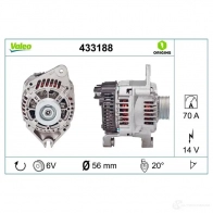 Генератор VALEO A11VI 23 225523 433188 A11VI49 - Изображение 4
