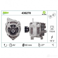 Генератор VALEO 225900 A13VI17 436278 2541 311 - Изображение 4