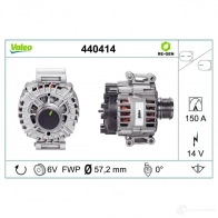Генератор VALEO 440414 1199253826 3276424404145 G OTL7PV - Изображение 4