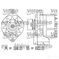 Генератор VALEO 436577 226118 3276424365774 BHN0 TDE - Изображение 2
