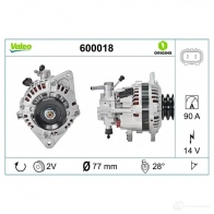 Генератор VALEO 600018 3276426000185 233400 66 1OZU7 - Изображение 4