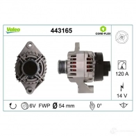 Генератор VALEO 443165 2A68 4FE 1424242259 3276424431653 - Изображение 4