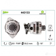 Генератор VALEO 443133 5FKV 4QS 3276424431332 1424242241 - Изображение 4