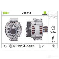 Генератор VALEO 227526 3276424398314 439831 2XI CSAZ - Изображение 4