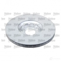 Тормозной диск VALEO 1437889533 J HOPT 672593 - Изображение 2
