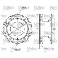 Тормозной диск VALEO HQE RK6 187104 220197 3276421871049