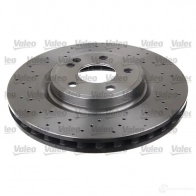 Тормозной диск VALEO YW2YI D 1187 220536 197473 - Изображение 2