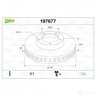 Тормозной диск VALEO GA52NK 3 197677 3276421976775 220633 - Изображение 2