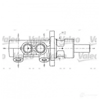 Главный тормозной цилиндр VALEO 3276424023308 KPK4 X Ford Mondeo 1 (FD, GBP) Хэтчбек 1.8 i 16V 115 л.с. 1993 – 1996 402330