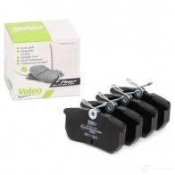 Тормозные колодки дисковые, комплект VALEO 223518 SSKQ AH 3276423014314 301431 - Изображение 2