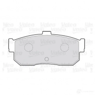 Тормозные колодки дисковые, комплект VALEO Nissan Maxima (A33) 5 2000 – 2003 301668 3276423016684 MZ8AO 1