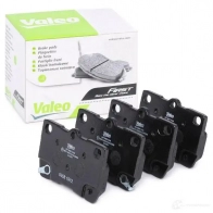 Тормозные колодки дисковые, комплект VALEO QD H2QY 301888 223706 3276423018886 - Изображение 2