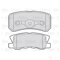Тормозные колодки дисковые, комплект VALEO 301520 T5 B6H 223561 3276423015205 - Изображение 5