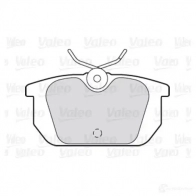 Тормозные колодки дисковые, комплект VALEO 8QT ZOIR 3276423011429 301142 223441 - Изображение 5