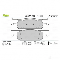 Тормозные колодки дисковые, комплект VALEO 4RWA5 O 1205903838 302150 3276423021503 - Изображение 6
