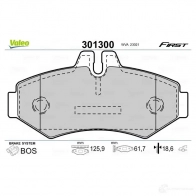 Тормозные колодки дисковые, комплект VALEO 301300 3276423013003 223477 4 ISXI - Изображение 2