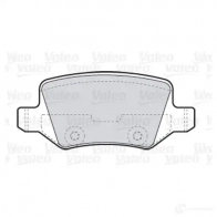 Тормозные колодки дисковые, комплект VALEO 223587 PG 7Z257 301583 3276423015830 - Изображение 4