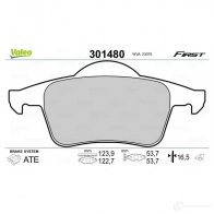 Тормозные колодки дисковые, комплект VALEO 223544 3276423014802 301480 F LEH8C3 - Изображение 5