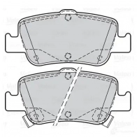 Тормозные колодки дисковые, комплект VALEO 302156 Y VRK73 3276423021565 1205903890 - Изображение 5