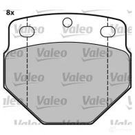 Тормозные колодки, комплект VALEO 230074 297 47 541609 KCQF51R