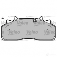 Тормозные колодки, комплект VALEO 230121 2915 9 541694 REWDD - Изображение 3